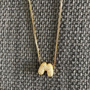 Mini M Balloon Pendant